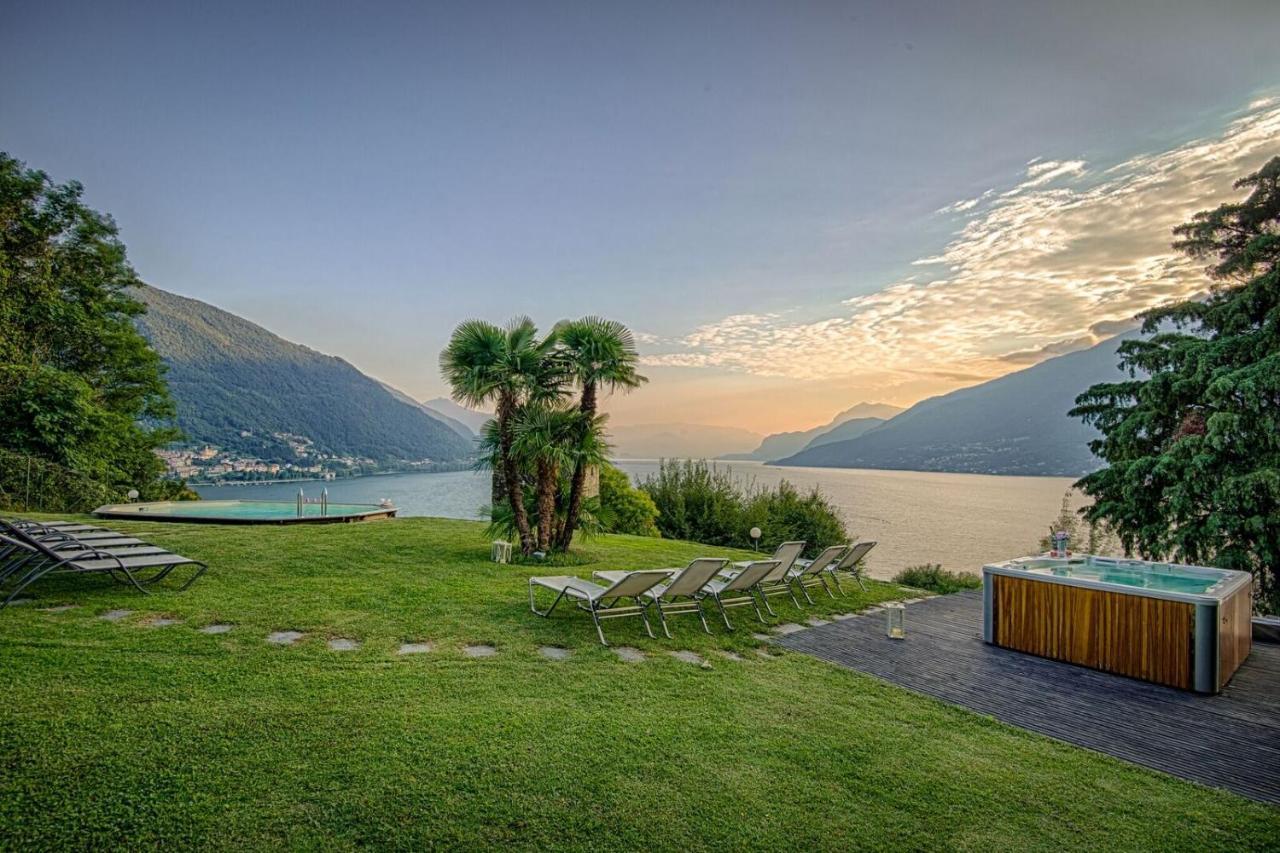 Villa Meraviglia - Villa With Breathtaking Lake Como Views Colico Extérieur photo